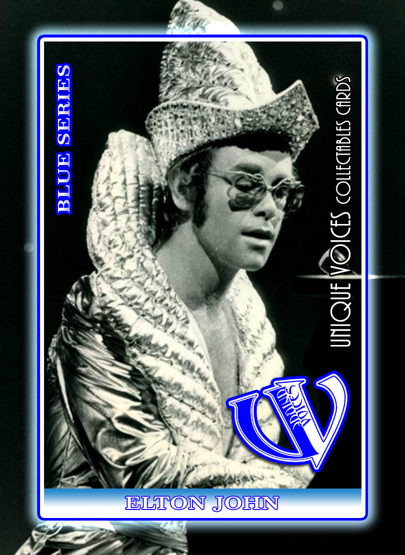 Elton John Blue Card